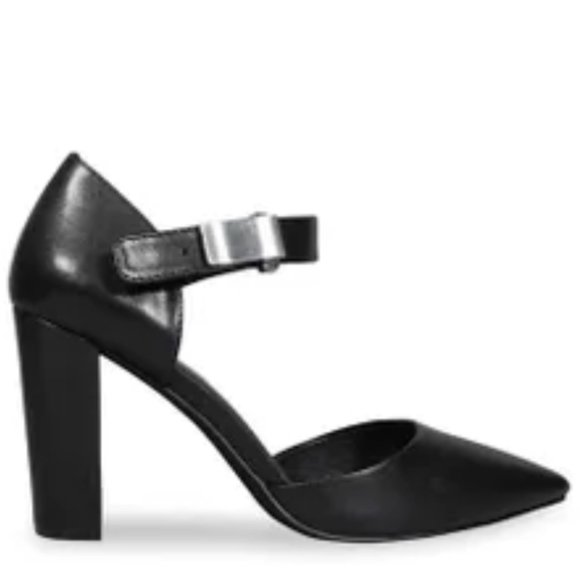 ✨ Black Pointed Toe Block Heels | Wittner - Picture 6 of 6